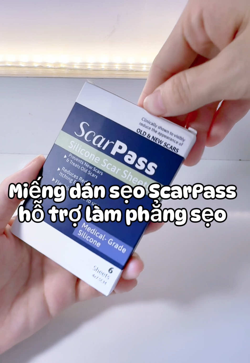 Ai đang gặp vấn đề sẹo nên sắm ngay em này#xuhuong #miengdanepseo #scarpass 
