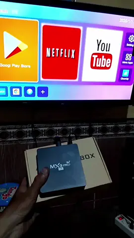 Promo set top box android, bisa untuk tv tabung & lcd tv, sudah support YouTube, Netflix, tiktok dan aplikasi Android lainnya, pemasangannya mudah harganya terjangkau, bisa bayar ditempat