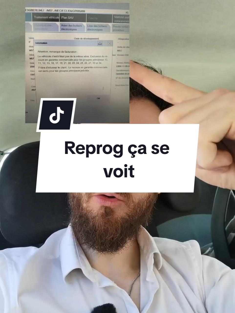 Oui une reprog ça se voit 👉 #illegal #tuning #accident #assurance #expert #reprog #stage1 #stage2 #stage3 #ethanol #e85