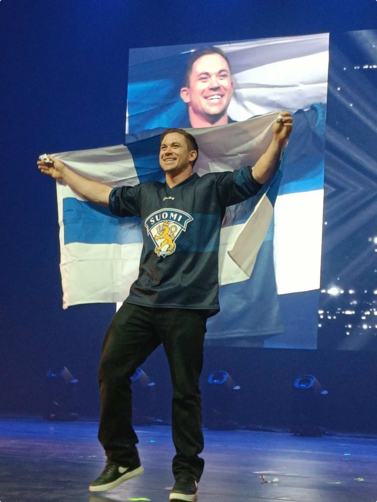 Suomi - Finland, Thank you to all of the beautiful ladies and gents who have come to see us in Finland, I can’t wait to bring you so many shows back in 2026 🇫🇮 last one tonight in Oulu 💙