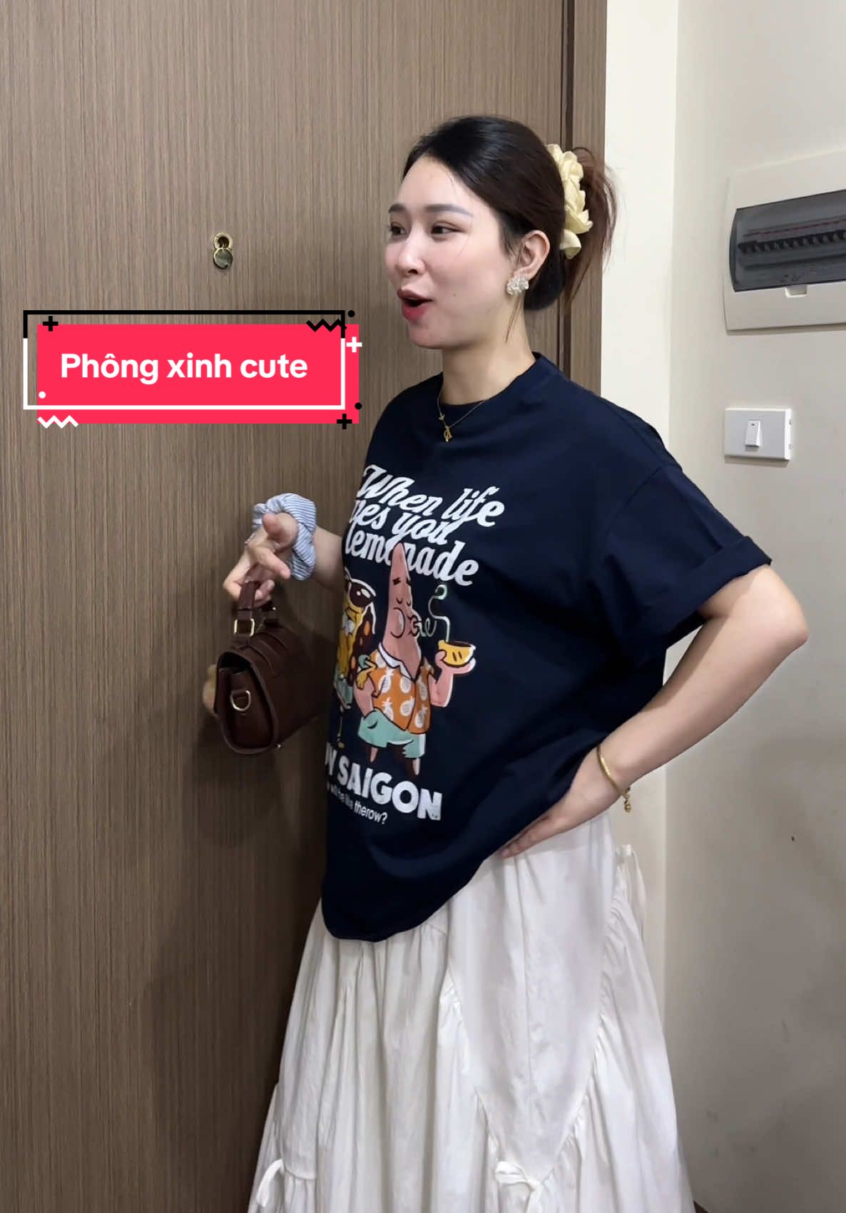 Áo phông nhà The Row quá cute dễ thương luôn #quynhnammm #aophong #aophongnu #aothun 