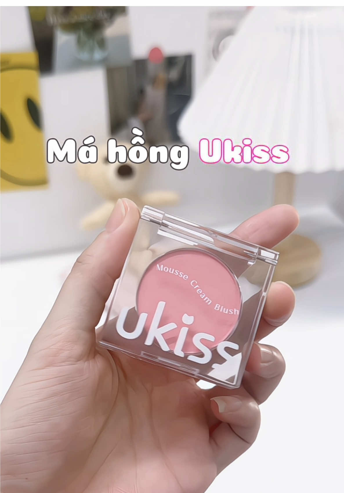 Má hồng nhà ukiss xinh thế này mà giờ mới biết #ukisscosmetics#ukissmahong#ukissvn #makeup #mahong #lamdep #fyp #xh #runnriviu #unboxing 