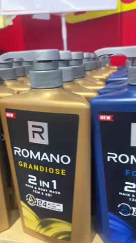 Tắm gội 2in1 Romano  ✅650g ( tặng lăn khử mùi 40ml )  ✅180g về đủ màu #romano #tắmgội #formen #muataitiktokshop #xuhuong #mymiebeauty 