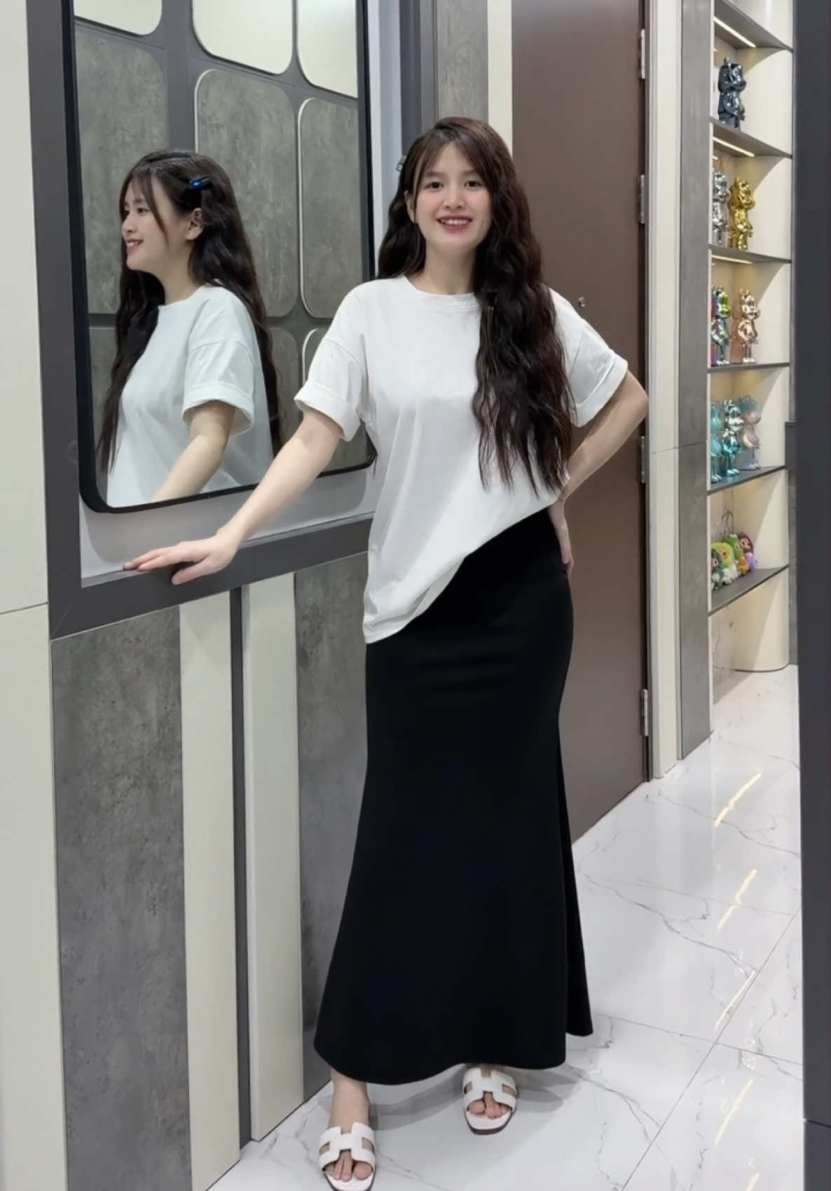 Set Váy Áo Đuôi Cá Xinh
