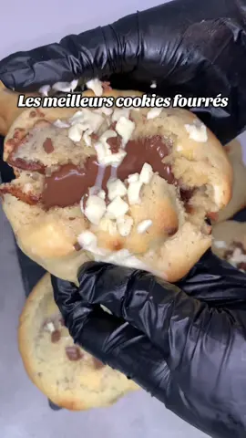 Recette de cookies fourrés au nutella  #baking #cookie #cookierecipe #creatorsearchinsights  