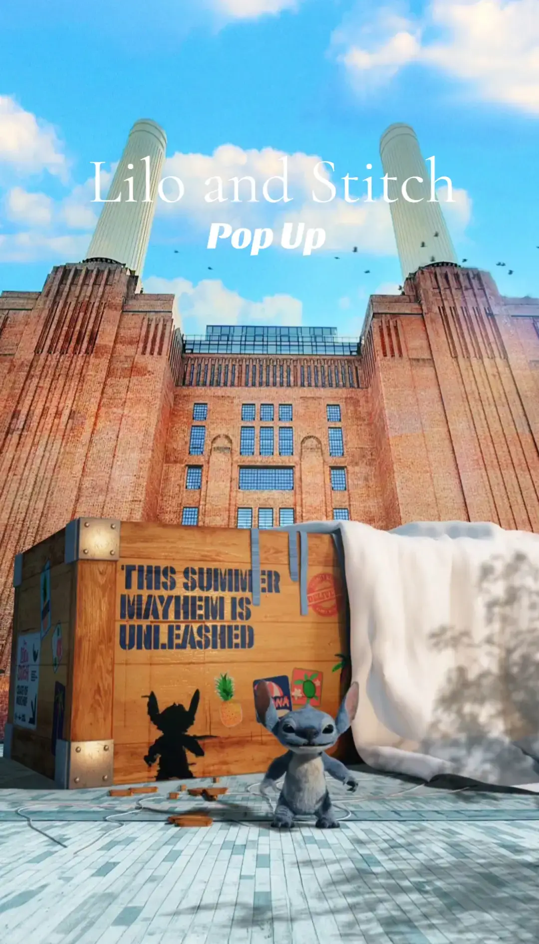 Lilo & Stitch Pop Up  📆 18th May (Today is your last chance) 📍Battersea Power Station  🕘 Until 6pm today  🤍 Disney is here at Battersea Power Station to celebrate the live action of Lilo and stitch with an incredibly fun pop up 🤍 Get some cute pictures in their photo area and get it printed 🤍 Enjoy a cupcake from Lola's Cupcakes and some more snacks along the way  🤍 You even have the opportunity to make some bracelets or get your face  painted  #london #londonpopup #londonpopups #popup #popups #popupsinlondon #popupinlondon #ugc #ugccreator #events #liloandstitch #disney  @Disney @Disney UK @disneyplusuk @Disney Studios @Battersea Power Station 