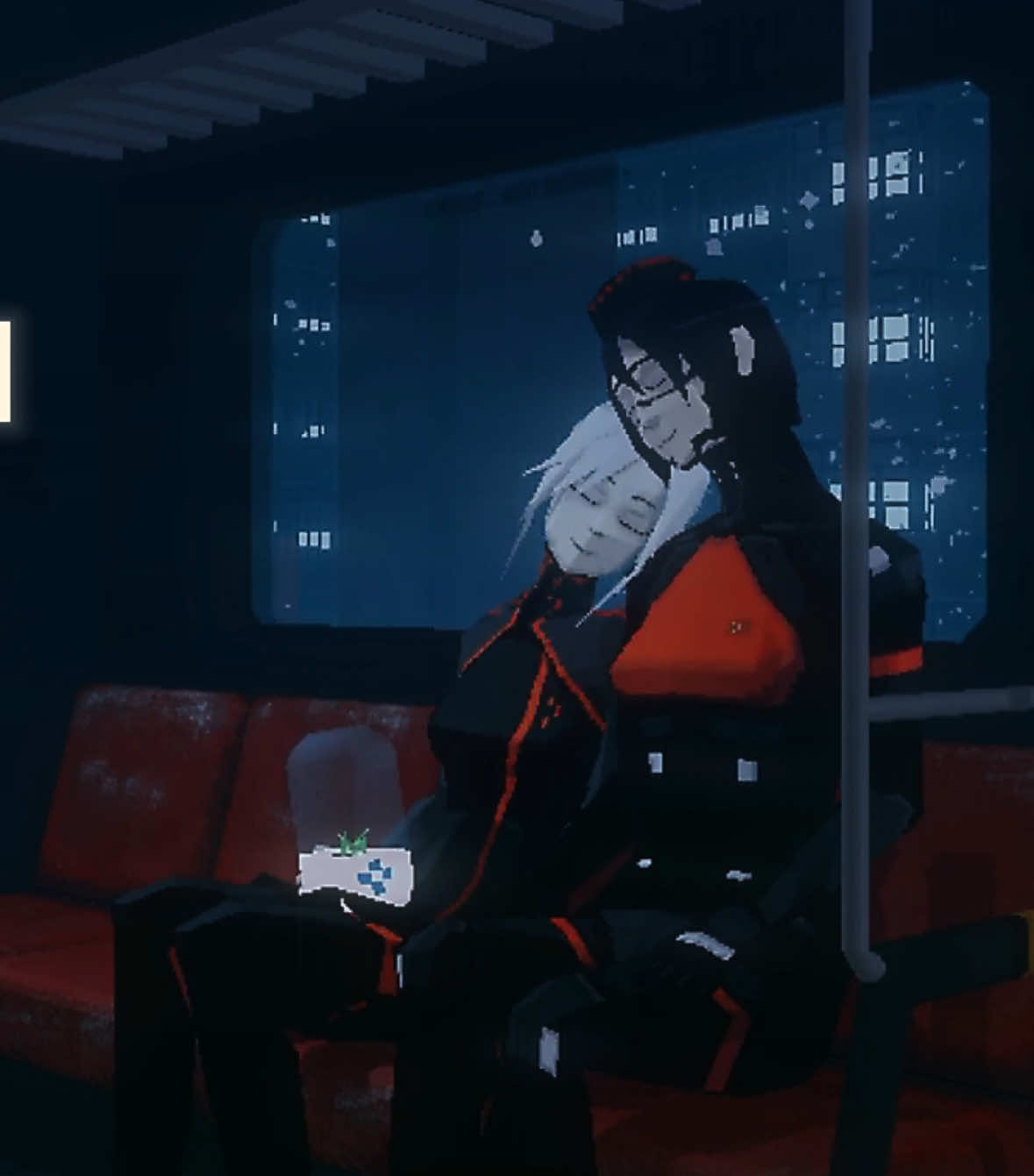 I, love the night ✨#signalis #doomedyuri #yuri #edit #fypシ #foryoupage  . . . . most of these clips I get from @/atelier on yt!! go check them out