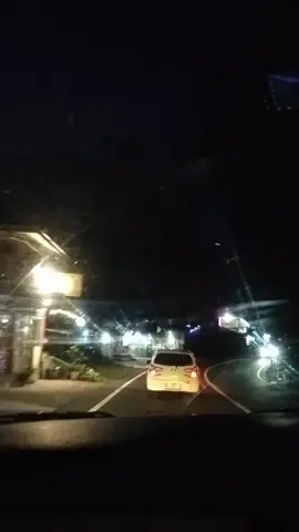 perjalanan malam lintas Brastagi Medan..