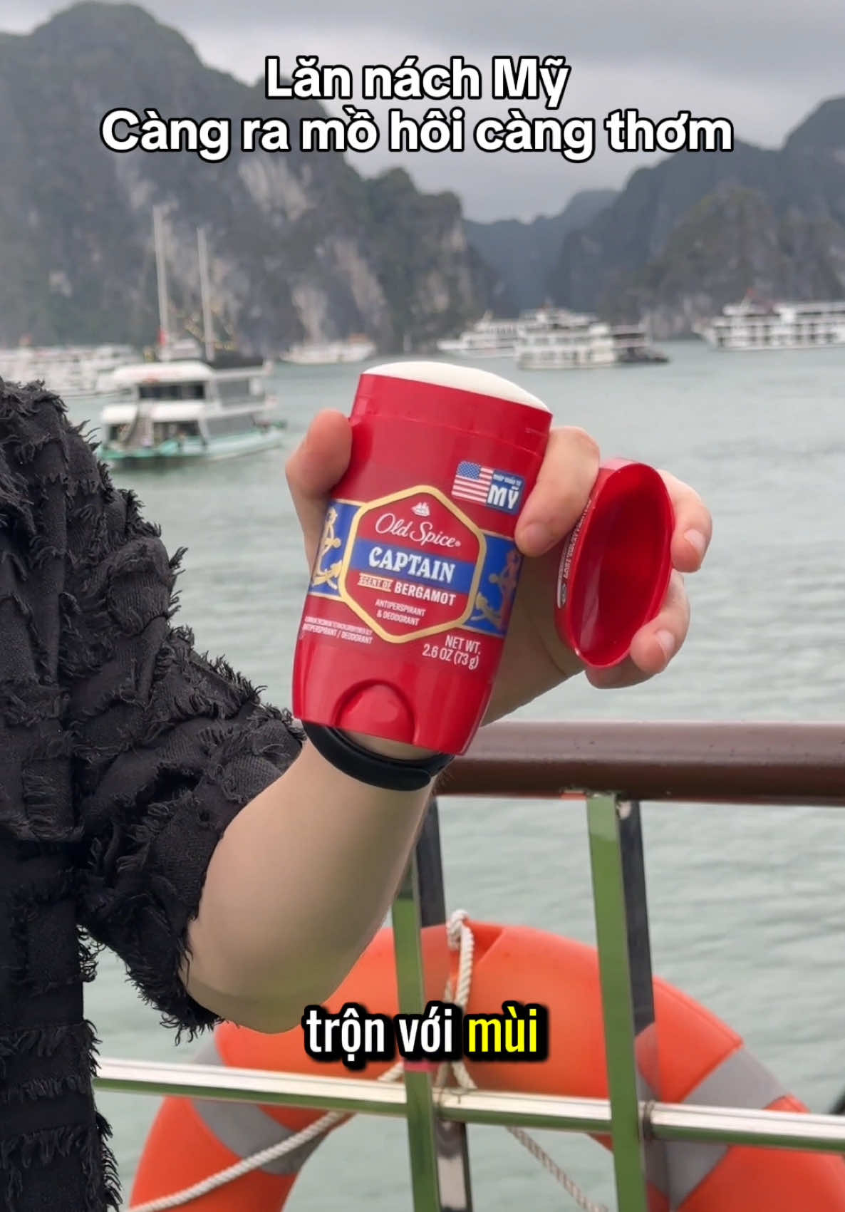 Trả lời @Tr.Công sáp old spice mùa hè cho nam #huynhanhreview #oldspice 