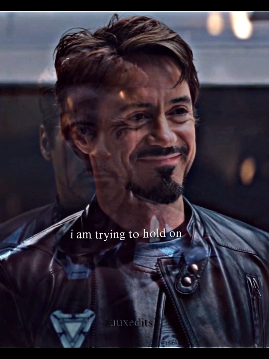 tony would never know that a villain who looked just like him would one day come and destroy the multiverse | cc : @V6carlet ᱬ  #tonystark #ironman 