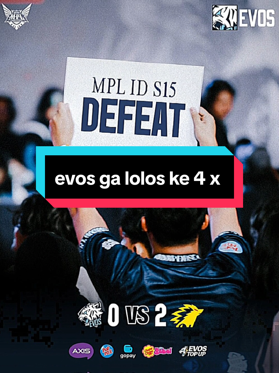 Membalas @zarrn1 nice try evos, sampai jumpa di mpl id season 16 comeback stronger @Albert Iskandarr @EVOS ESPORTS @kyy  #evosesports #evosfams #foryoupage #4u #fyp #mplindonesia #mlbb #mobilelegendsbangbang #onicesport #evoslegends #creatorsearchinsights 