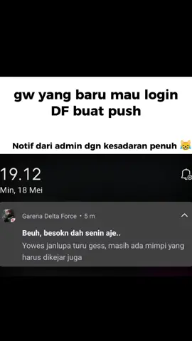 Malah di ingetin loh ya😹 #garenadeltaforcemobile #deltaforce #deltaforcegame #GarenaDeltaForceMobile #fyppppppppppppppppppppppp 
