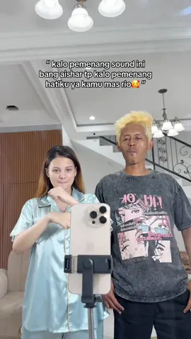 kamu pemenangnya @mas rio 🥰🥰🥰 #fyp #trends #couplegoals #pasanganromantis #taturio #aisharkhaledd 