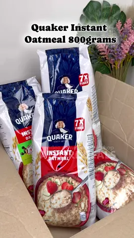 800grams andami na! #quaker #quakeroats #quakeroatmeal #quakerinstantoatmeal  #grocerybundlepackage 