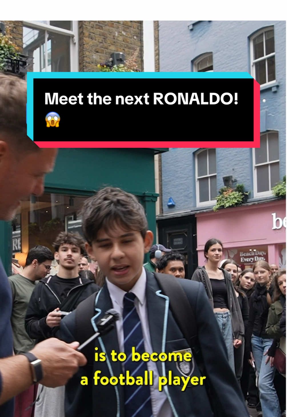 This kid is seriously going to make it! 🙌🏼 #simonsquibb #dreams #business  @Real Madrid C.F. 