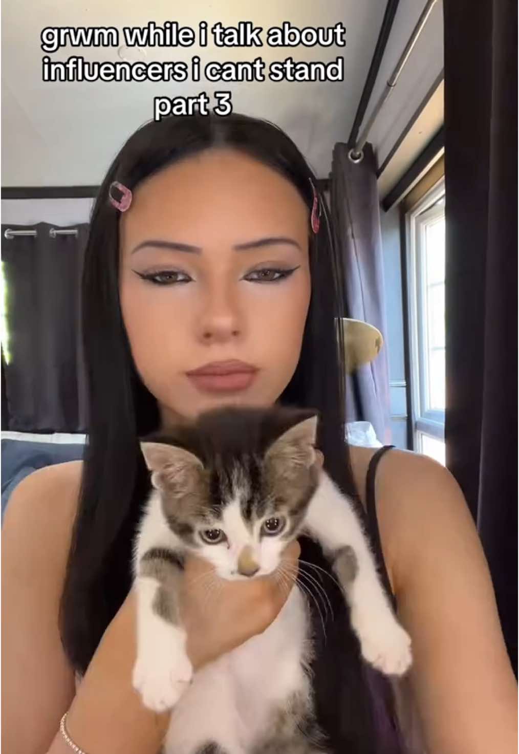 its my opinion if you don’t like it leave🫡 #grwm #grwmroutine #grwmmakeup #influencer #influencersicantstand #fürdich #dlaciebie #fyp #foryour #ashtravino #hunter #zoelaverne #cody #part3 