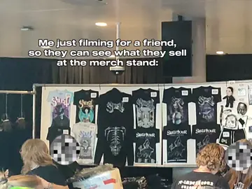 SO UHHH IG THEY WERE HAVING FUN WITH THAT HUH? #amsterdam #ghost #ghostritual #bandghost #ghostband #concert #plushie 