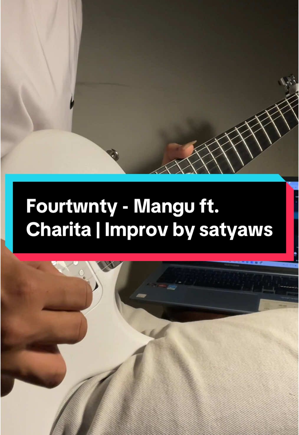 Nyoba nambahin melodi dikit hehe😅🔥🎸✨✨… Original Song🎶 Fourtwnty - Mangu ft. Charita Masih Tetap Belajar😁 #gitarenya #mangu #fourtwnty #gitarisindonesia #gitarispemula #gitarsolo #gitarcover #fyp 