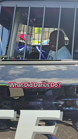 Free Darius!  Just for fun. Darius and I attended a car show at Kean University. #irisaanddarius #autism #keanuniversity #Darius 