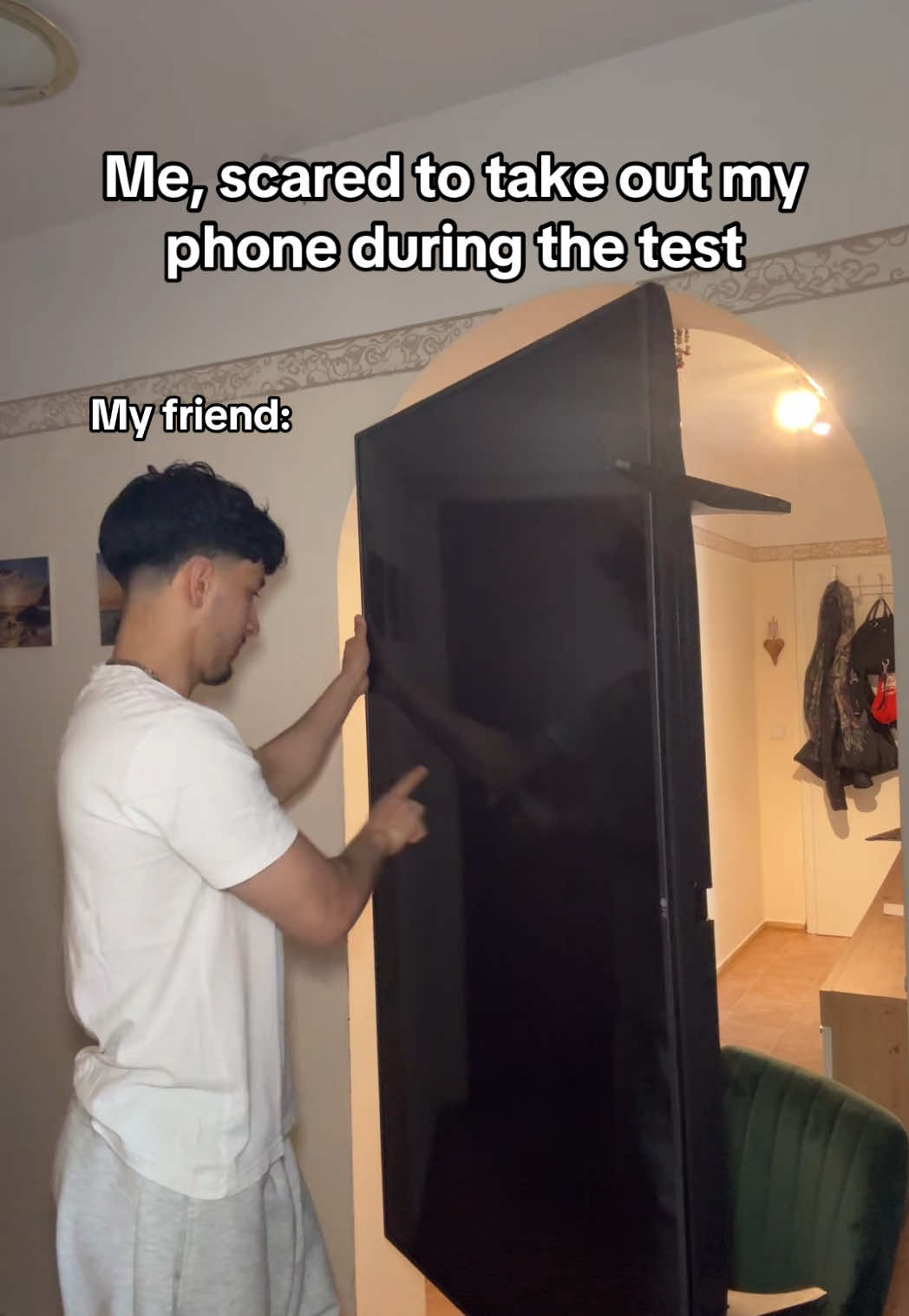 bro is different league #fyp #fypviral #goviral #test #scared 