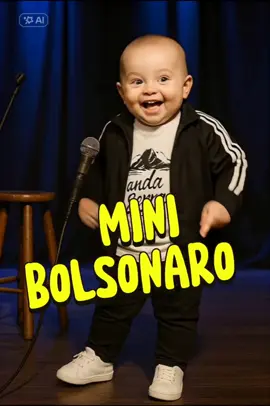 Mini Bolsonaro😂😂 É SÓ PIADA, RELAXEM O CORAÇÃO!! #standupcomedy #piadas #bolsonaro #crente #humor 
