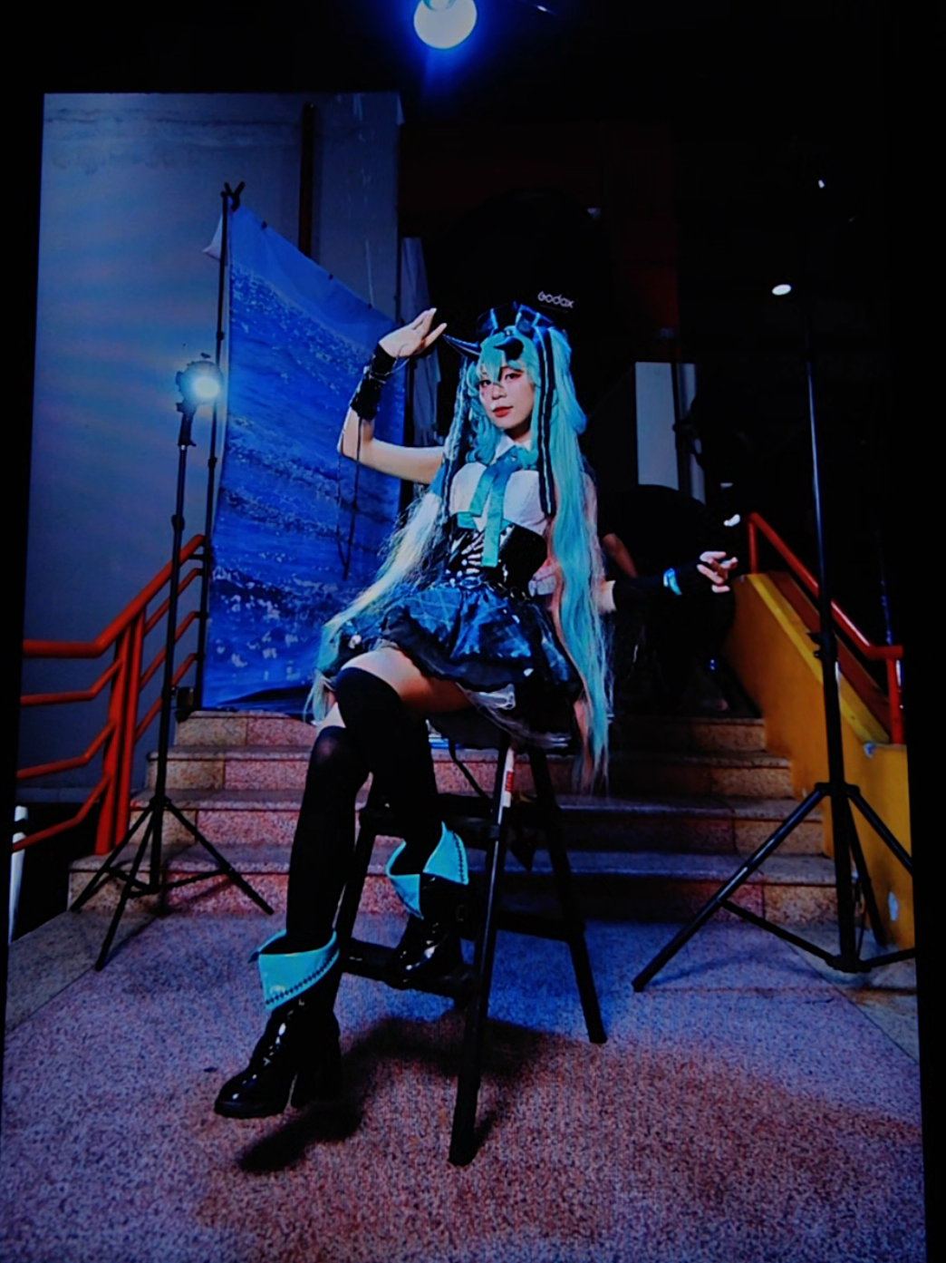 Cosplay Festival photoshoot with light setup #cosplayphotography #cosplay #xuhuong #canon 