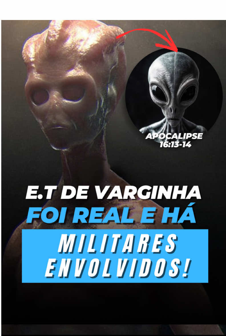 E.t de Varginha foi real!  #etdevarginha #casovarginha #ufo #apocalipse #tresespiritosimundos #ogrendeengano 