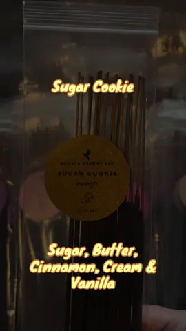 🔥💨 #incense #sugar #cookie #gourmand #handmade #aromatherapy 