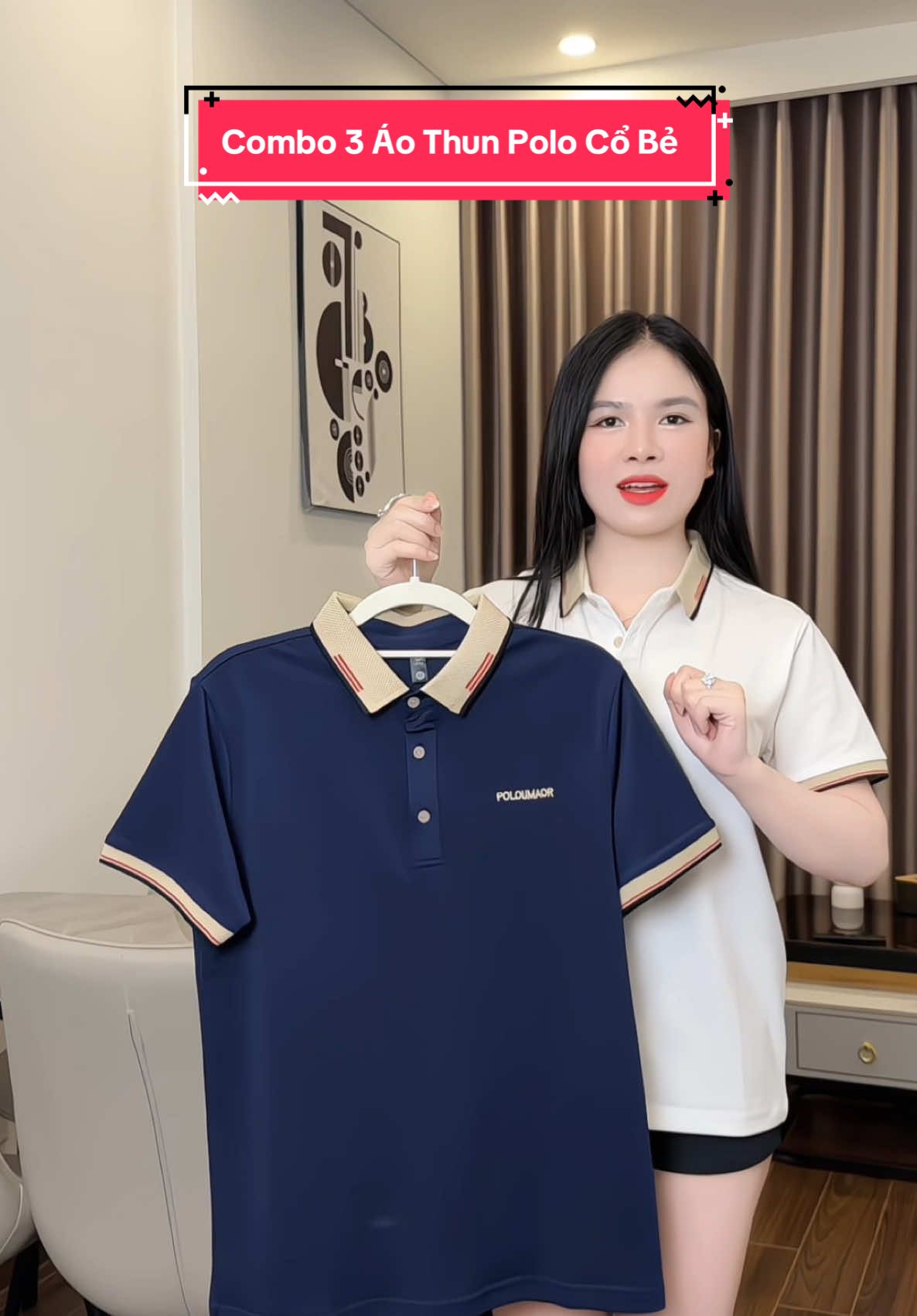 Combo 3 Áo Thun Polo Cổ Bẻ