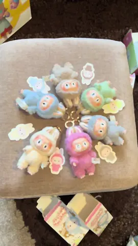 Labubu Version one: Exciting Macaron @POP MART UK @POP MART #fyp #popmart #fyppp #highlight #blindbox #labubu #themonsters #plushpendant #collectibles 