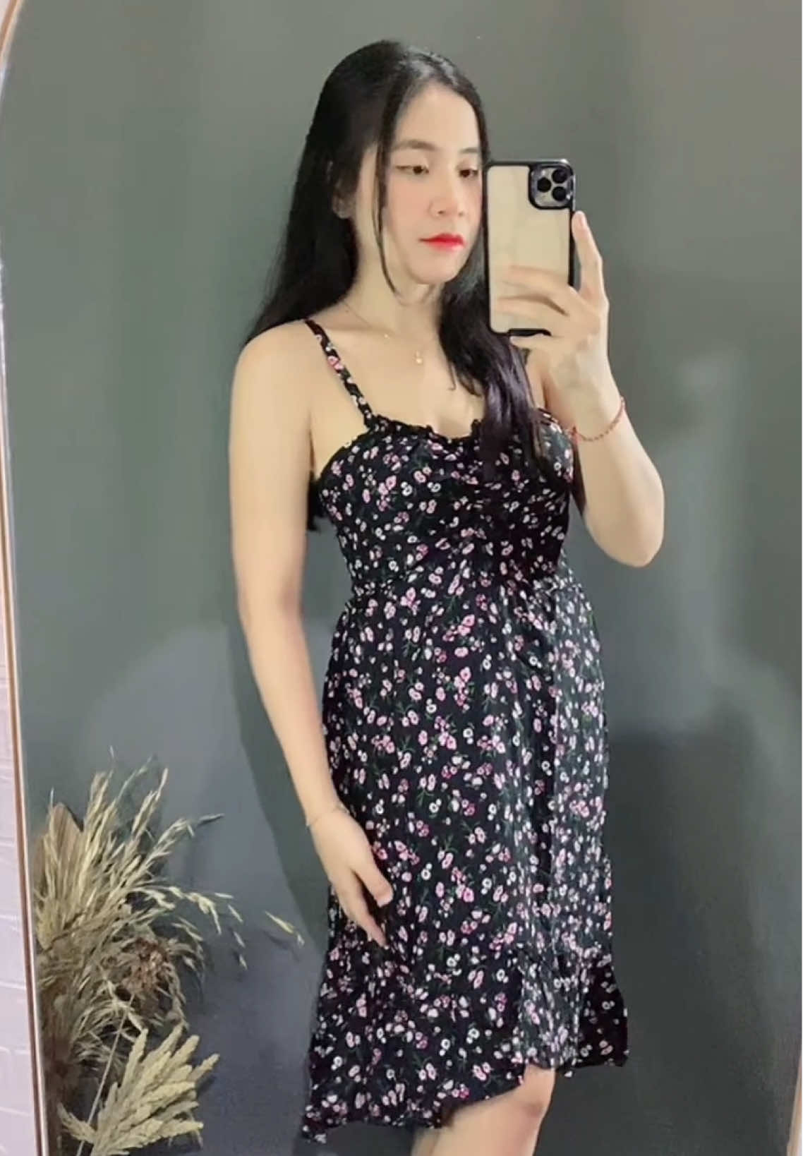 Biarpun cuma dirumah,harus ttp tampil cantik🥰😍#dresscantik #dressmurah #dresssantai 