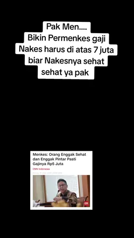 Yuk Hidup sehat dengan gaji ditingkatkan #Nakes #Nurse #perawatindonesia #Kemenkes #Sehat #Fyp #Tiktok #Viral #videoviral #Indonesia 