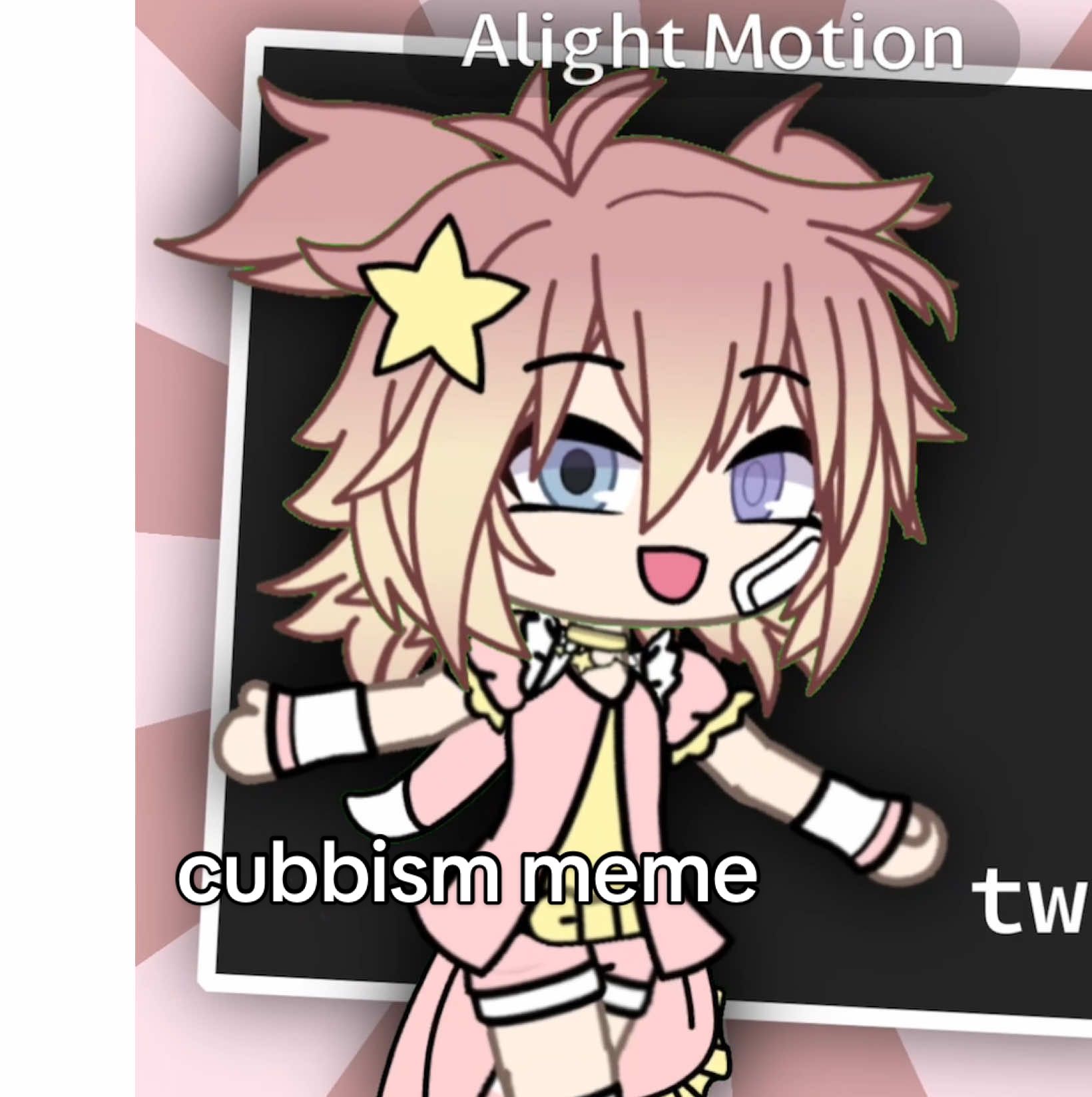 Cubbism meme !! #gacha #gachatrend #trend#animation #animationmeme