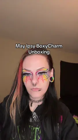 @IPSY @boxycharm may unboxing  #makeup #makeupartist #creativemakeup #creativemakeupartist #creativemakeuplooks #rainbowspiderweb #spiderwebliner #BeautyTok #FYP #ipsy #ipsyboxycharm #unboxing 