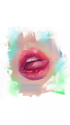 #paint #portrait #творчество #artistsoftiktok #какрисовать #арт #академическийрисунок #портрет #иллюстрация #cg #digital #art #туториал #губы 