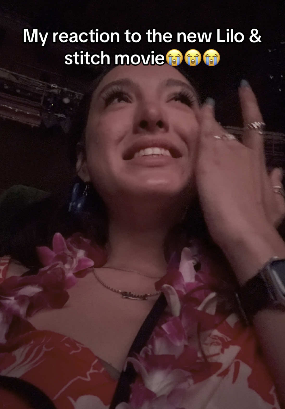 GUYS I CRIED SO HARD!! Such a good movie 🍿!!! #liloandstitch 