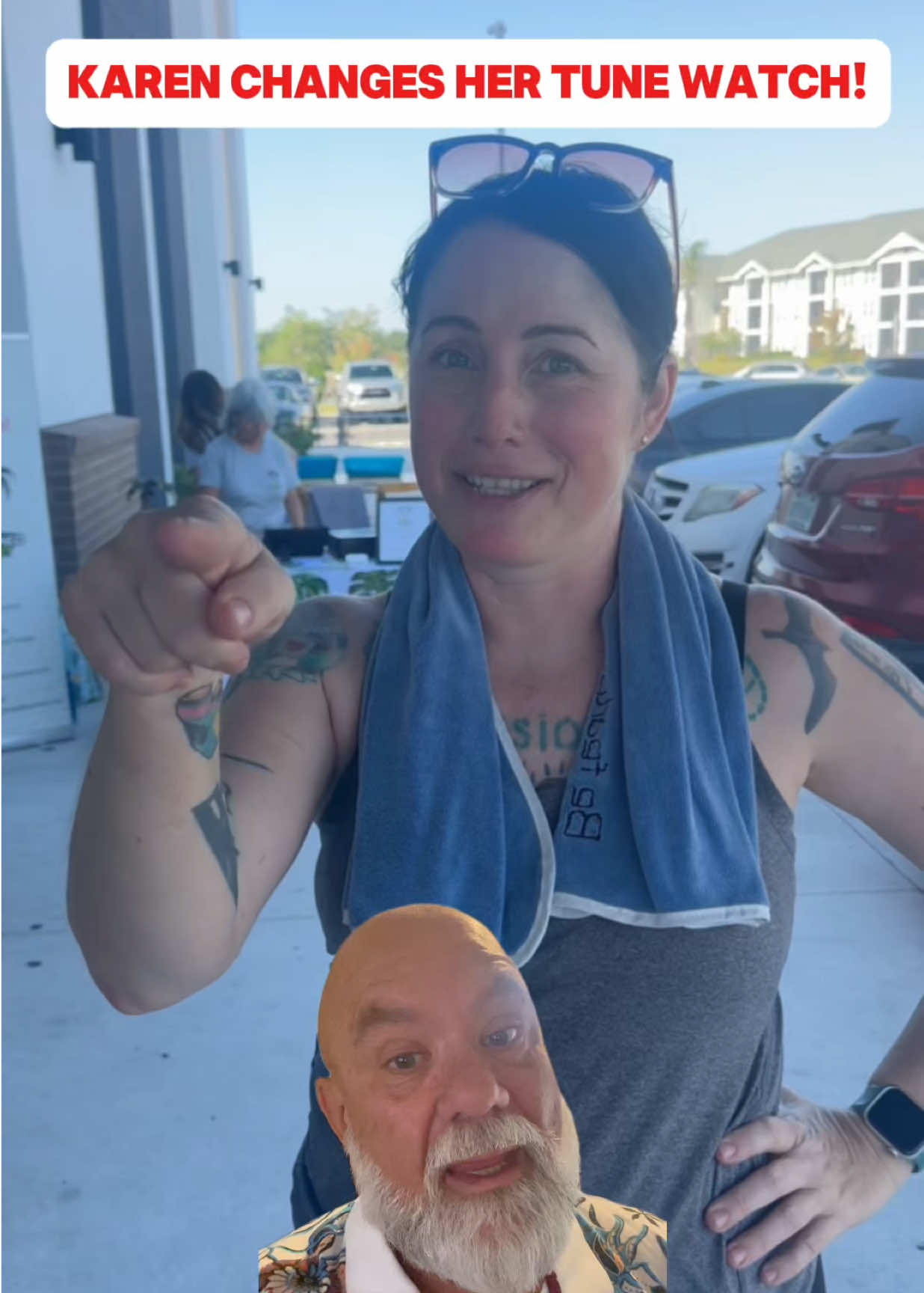 Karen walked in. Biohack kicked in. Now she’s everyone’s favorite neighbor. 💁‍♀️✨ #BranEffect #KarenNoMore #Over40Tok #GenXHumor #MoodShift #GrownUpTok #HealthyLiving #PainRelief #ShoulderPain #momsoftiktokclub #Healthylifestyle 