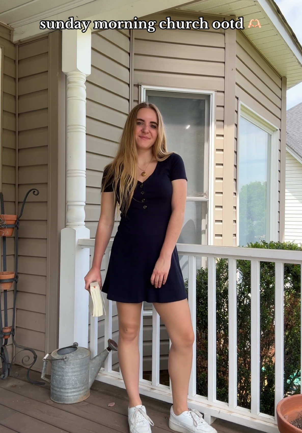what I wore to church this morning! 🫶🏻 #churchoutfit #churchoutfits #christiangirl #christiangirls #churchdress #churchfit #churchootd 