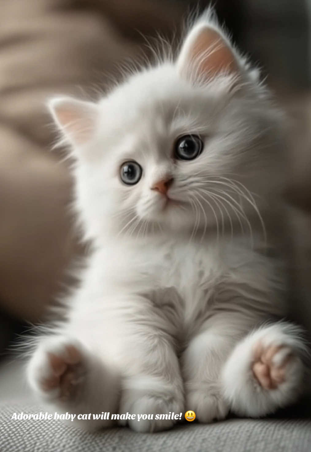 Cute baby cat is in big trouble with mommy! 🤣❤️Adorable kitten will brighten your day! #babycat #kitten #funnycat #cat #meow #cutecats #socute #momlife #trynottolaugh 