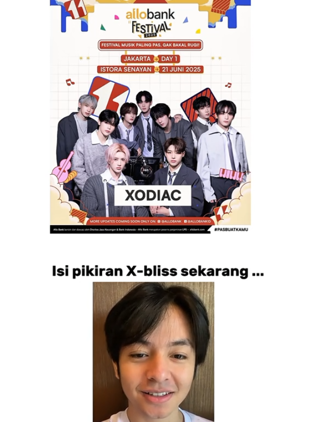 Saldo dana tinggal 19k, kurang berapa ya buat nonton? 😞🙏 #xodiac #소디엑 #fyp #fypシ゚ #allobank #allobankfestival 