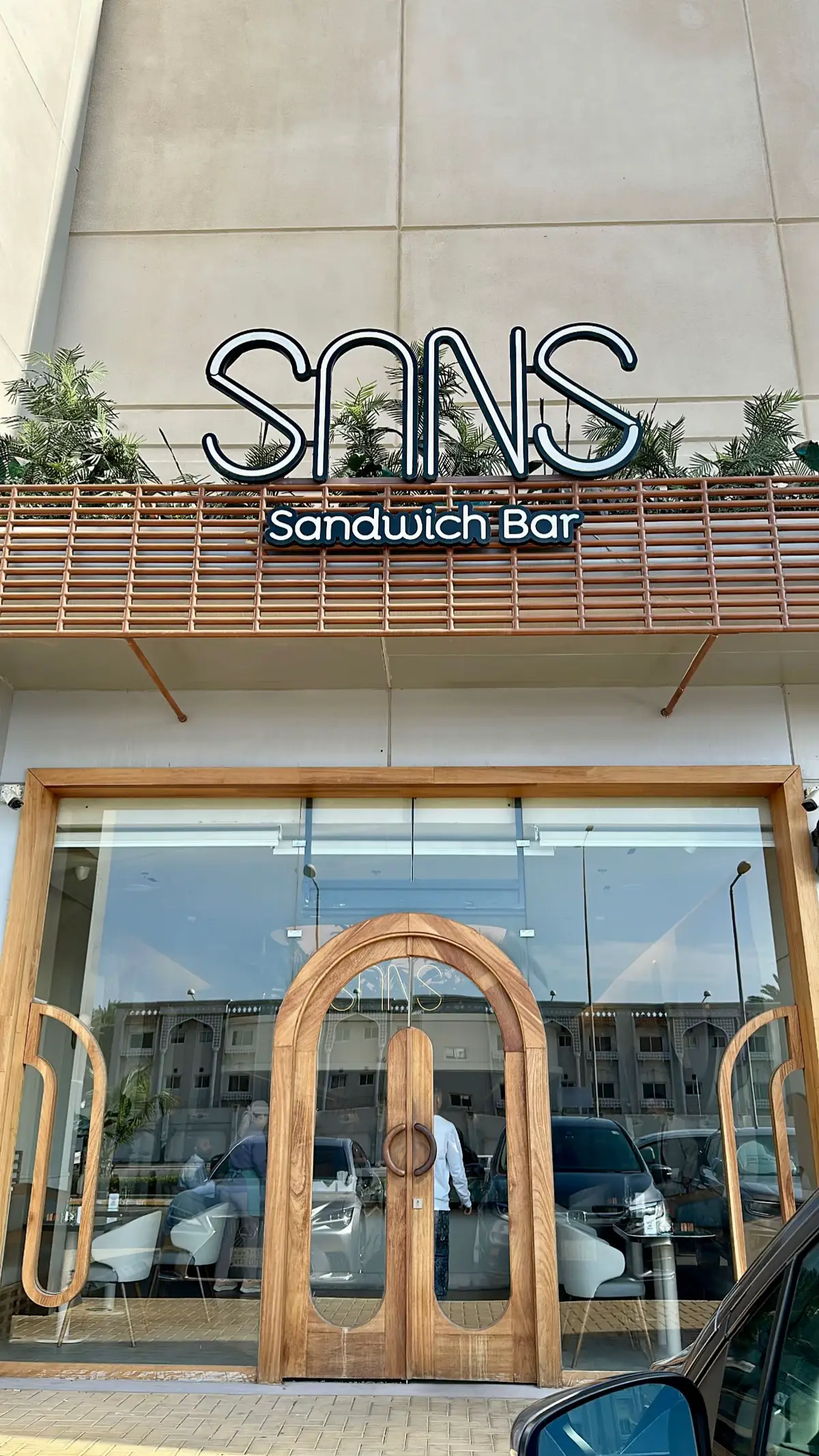 #jeddah #brekfast #morning #explore #matcha #sans @SANS Sandwich Bar 