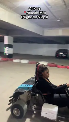Go have fun😍#gokarting #gokart #accra #ghana @Steph🫶🤭 