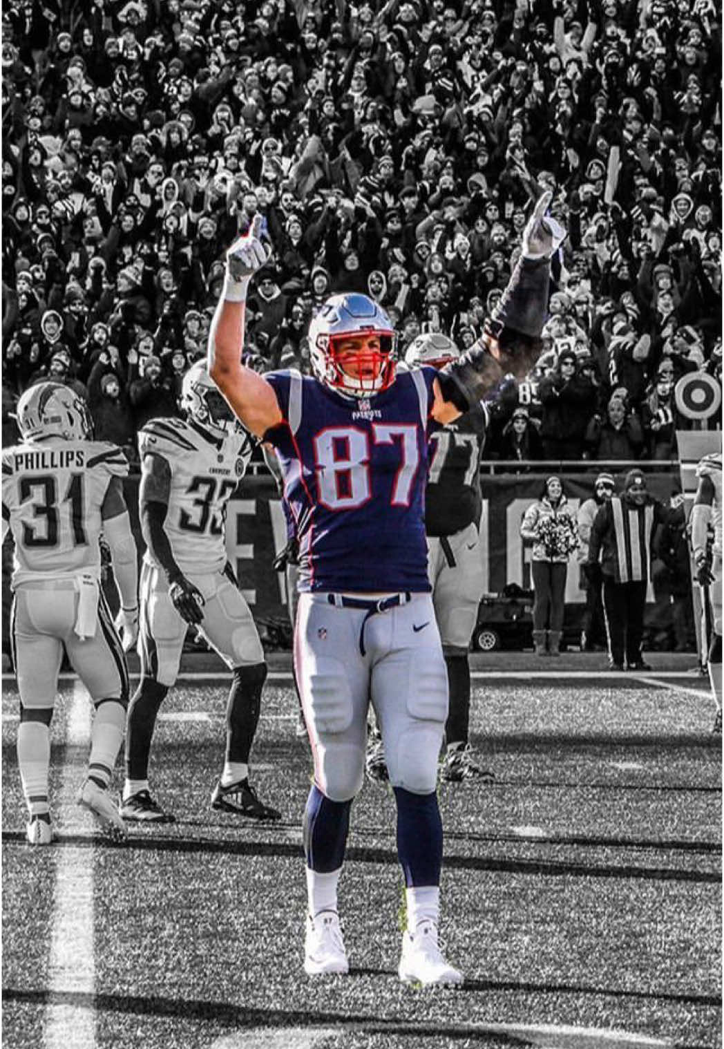 Rob “Gronk” Gronkowski || #robgronkowski #younginsosleaze #nfl #football #edit #fyp 