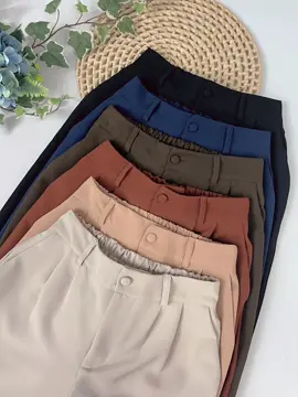 Calça alfaiataria com elastano atrás TAM-P’M’G#SHEIN #sullyn_modas #shopee 