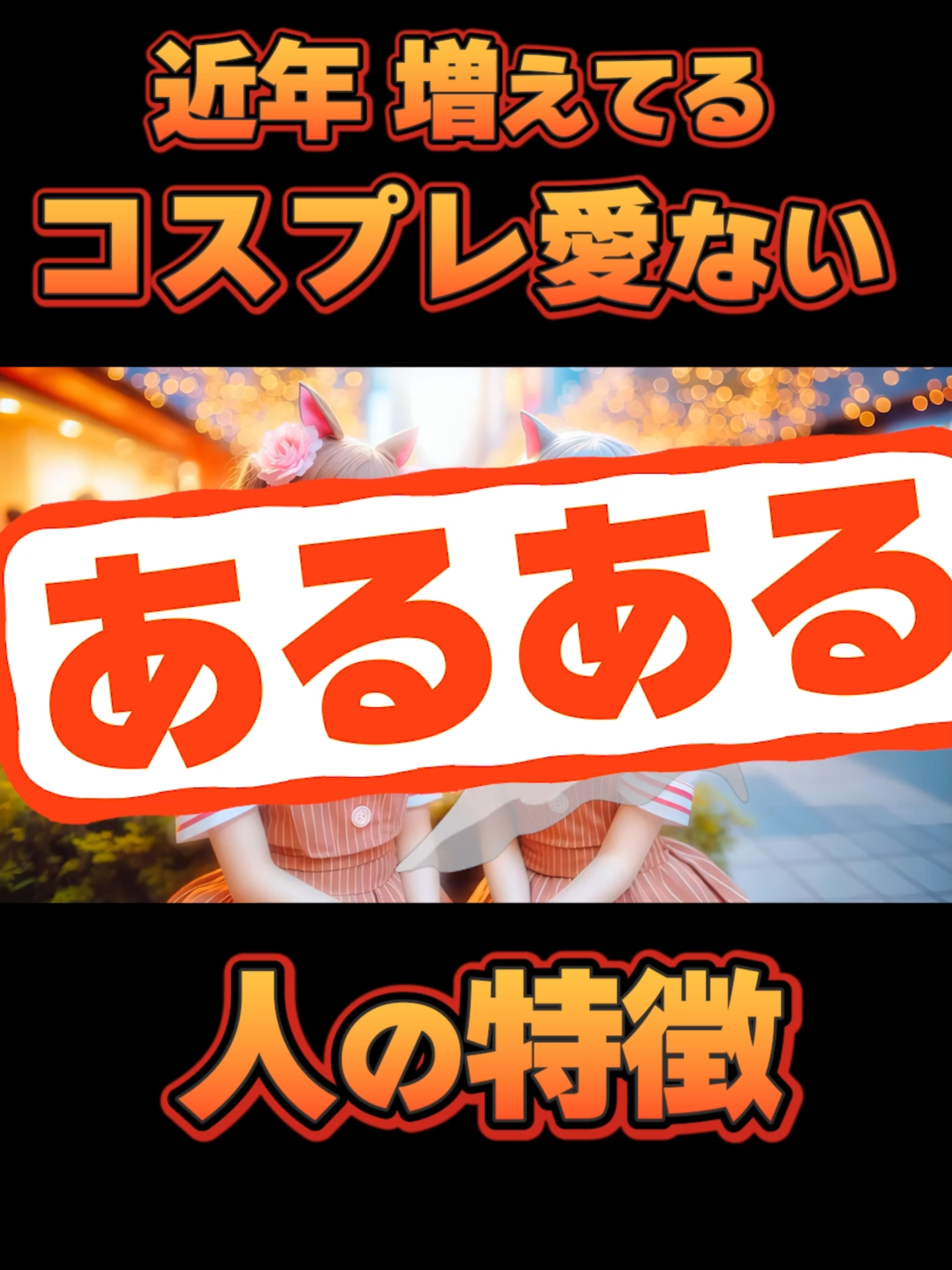 コスプレ愛ある人とない人の違いについて  #あるある #たぬかな #コスプレ