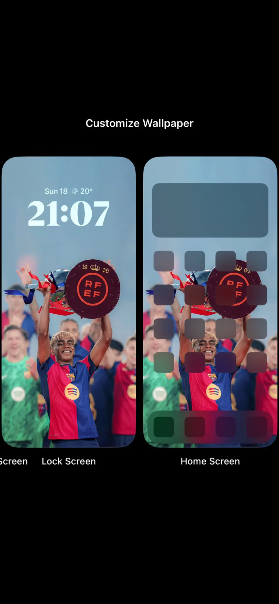 4K Wallpapers | Treble Winners ❤️💙🏆 #fcbarcelona #wallpaper 