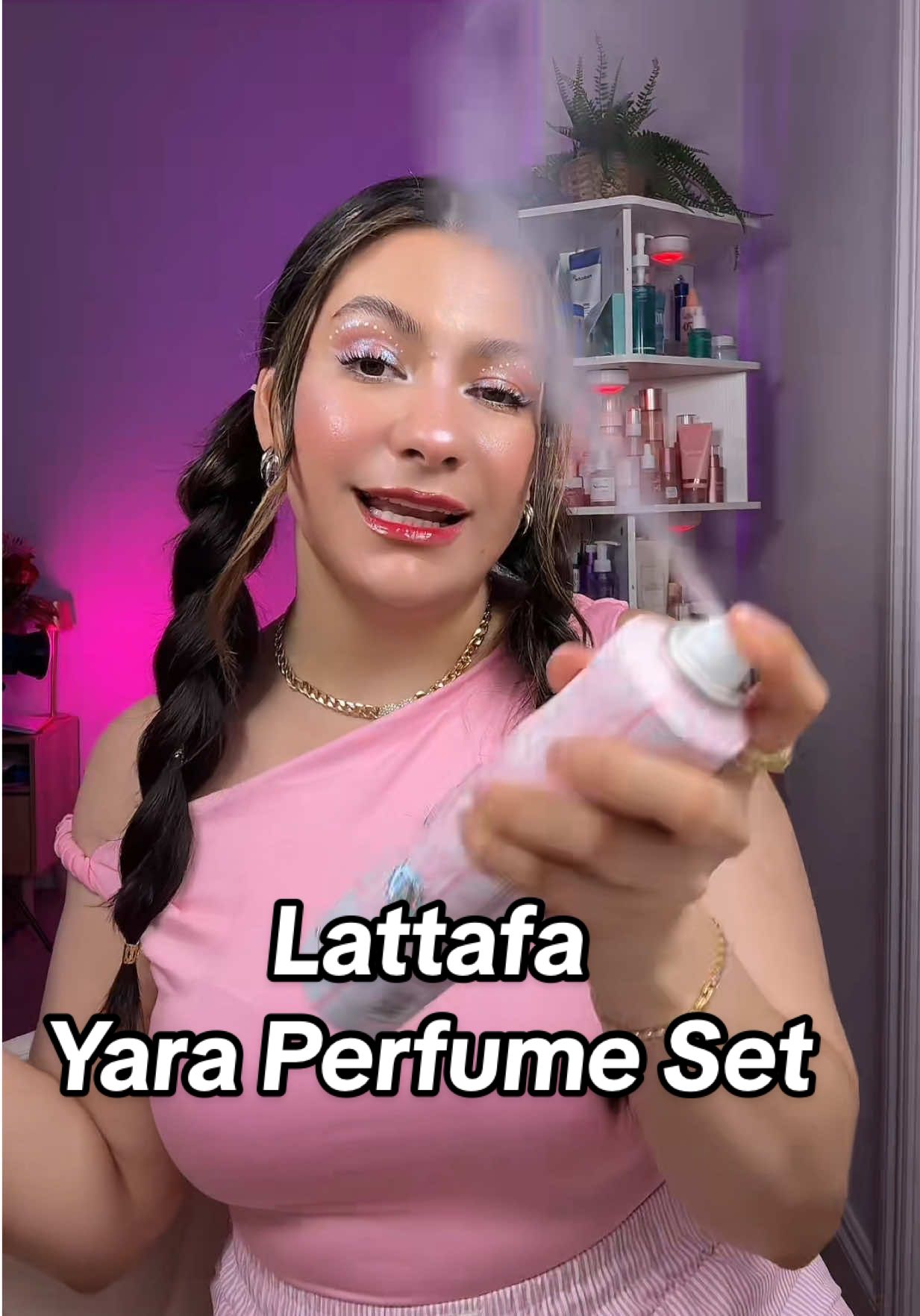 Lattafa Yara perfume set, Lattafa yara air freshener, Lattafa yara spray perfume #yara #lattafayara #yaralattafaperfume #lattafaperfumes #tiktokshopcreatorpicks #tiktokshopmemorialday #perfumetok 