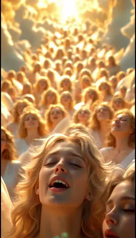 Heavenly Choir of Angels: A Majestic Symphony in the Clouds (8K Short) #jesus #viral #heaven #choir #angels #clouds #paradise #explore #reels #jesuslovesyou #fy #fyp #foryou #trendingvideo 