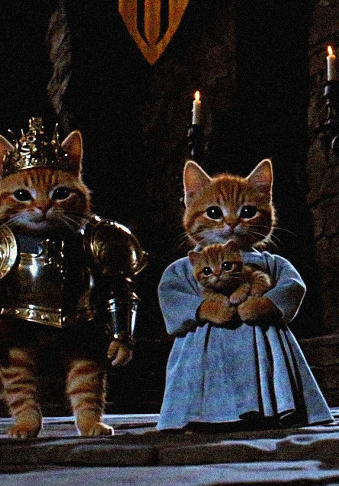 The Prince Must Live… #aianimation #cat #catlover #aistorytelling #darkfantasy #fantasy #medieval #foryoupage 
