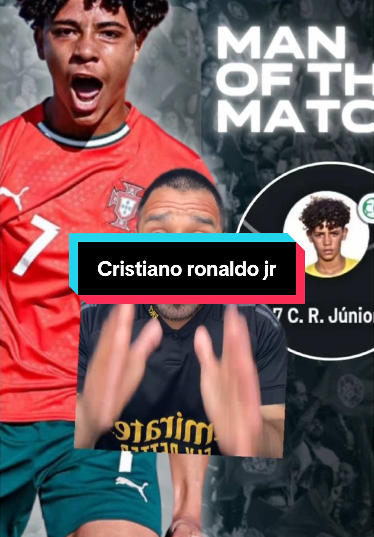 Like father, like son ⚽️ #fyp #cristianoronaldo #cristianoronaldojr #Soccer #futbol 
